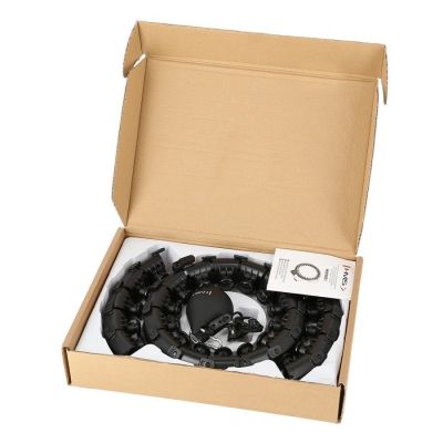 5. Plus size hula hoop HMS HHW12 with studs and weight, black