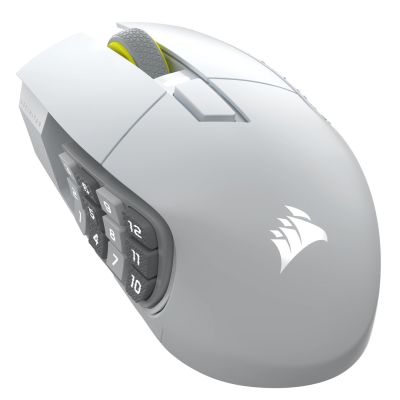 Corsair Scimitar Elite Wireless SE Gaming Mouse - White