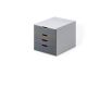 2. Durable VARICOLOR Grey Plastic