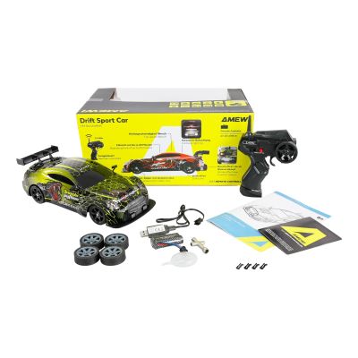 2. Amewi RC Drift Sport GTR 4WD 1:16 RTR Car Green