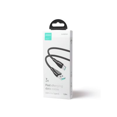 5. Joyroom Surpass Series A11 USB-A / USB-C 3A Cable 1.2 m - Black