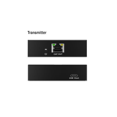 3. Extension cable (extender) via twisted pair cat. 6A USB 3.1 Gen1 up to 100m, 3x USB-A, 1x USB-C up to 5 Gbps, 1x RJ45 (Gigabit Ethernet) - set (receiver/transmitter)