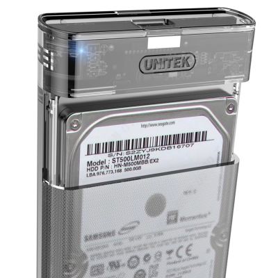 2. UNITEK USB 3.1 HDD/SSD SATA 6G UASP CASE S1103A