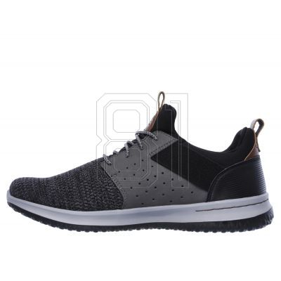 4. Skechers Delson Camben M 65474BKGY shoes