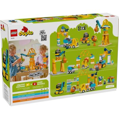 14. LEGO DUPLO TOWN 3in1 10476 Construction Site and Vehicles