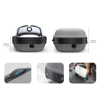 4. BoboVR C3 Carrying Case for Meta Quest 3 and 3S - Gray