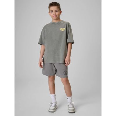 4. Boy's cotton T-shirt 4F 4F4FJRSS26TTSHM3906-25S