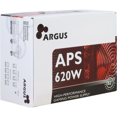 5. Inter-Tech Argus APS Power Supply Module 620 W 20+4 pin ATX ATX Black