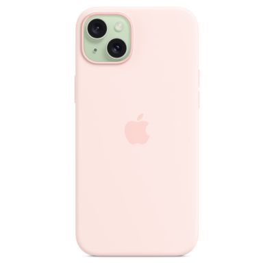 4. Apple Silicone Case with MagSafe Light Pink, for iPhone 15 Plus, MT143ZM/A