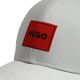 6. Hugo Boss Baseball X 581-RL Gray Cap - 50492745-050