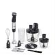 14. Tefal Quickchef+ HB67G830 blender 0.8 l Immersion blender 1000 W Black, Stainless steel