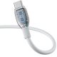 4. Baseus Pudding 100W USB-A - USB-C Cable 1.2m - White