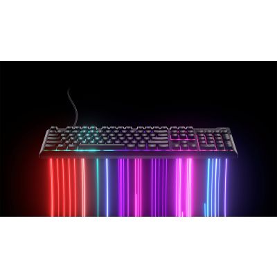 4. CORSAIR K55 CORE Juoda RGB LED Gaming Keyboard