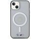 3. BMW Silver Ring MagSafe case for iPhone 14 Plus - transparent