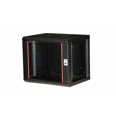 3. Equip EPM-09-6045-B-CBAA 9U Rack Wall Mounted Cabinet Black