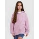 Girls' sweatshirt with a hood, 4F 4FJWSS25TSWSF1482-52S
