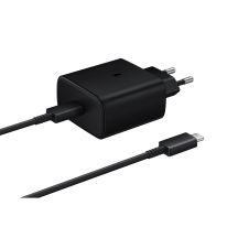 Samsung EP-TA845EWE 45W Wall Charger with USB-C Cable Samsung EP-DW767JWE 45W 1.8m (OOB Bulk - Replacement Packaging) - Black