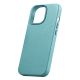7. iCarer Litchi Premium Leather Case iPhone 14 Pro Magnetic Leather Case with MagSafe Green (WMI14220710-GN)