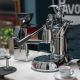 9. La Pavoni Milano Manual Lever Espresso Machine, Silver