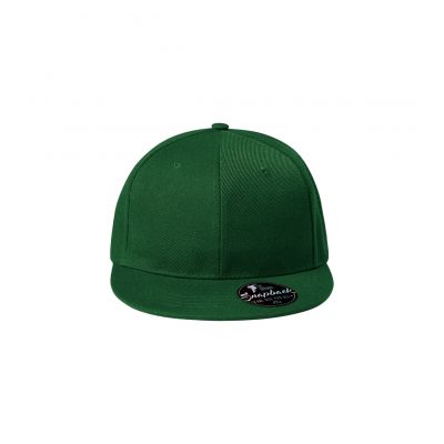 3. Malfini Rap 6P Cap MLI-30206 Bottle Green