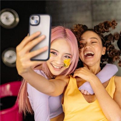 4. Spigen Ultra Hybrid Case for iPhone 15 Plus - Clear Matte