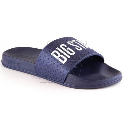 2. Big Star M INT1905C foam sports slippers navy blue