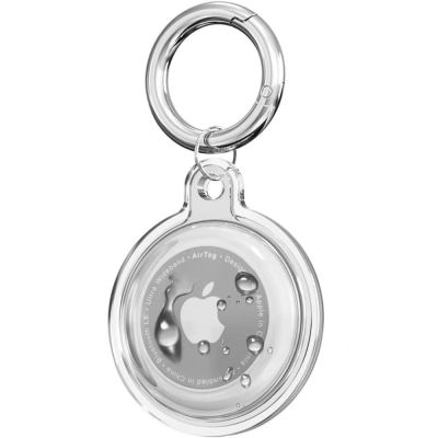 4. Tech-Protect Icon 4-pack Case for Apple AirTag - Transparent