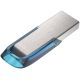 4. SANDISK DRIVE USB 3.0 ULTRA FLAIR 64GB BLUE 150MB/s