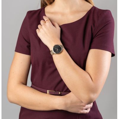 8. Paul Lorens PL10296B-1D1 Women's Watch