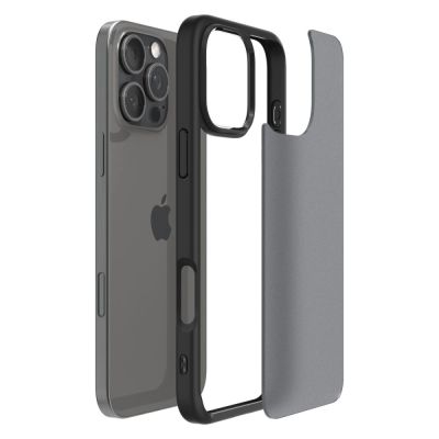 6. Spigen Ultra Hybrid iPhone 16 Pro Case - Black