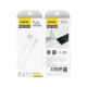 2. Dudao L4SM USB-A / micro USB cable 2A 1m - white