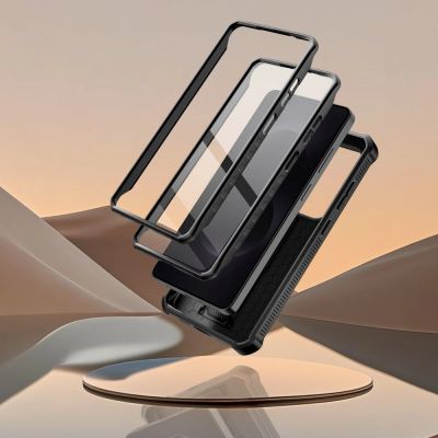 5. Tech-Protect Kevlar Cam+ Case for Samsung Galaxy S26 Ultra - Black