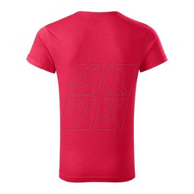 2. Malfini Fusion M MLI-163M7 T-shirt, red melange