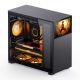36. Jonsbo D41 Screen ATX Case, Tempered Glass - Black