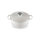 2. Le Creuset 21177247164430 cauldron 4.2 l White