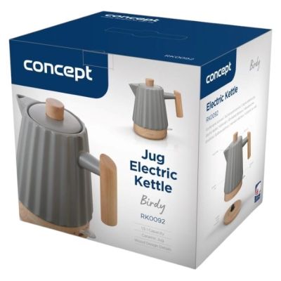 8. Electric ceramic kettle RK0092 CONCEPT dark gray