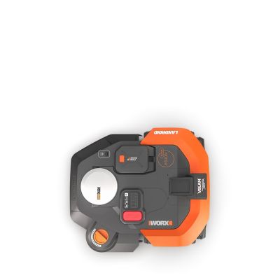 5. WORX WR330E Lawn Mower Robot Battery Black, Orange