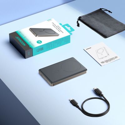 9. Joyroom JR-PBM08 Pro 10000mAh Ultra-Thin Powerbank - Titanium