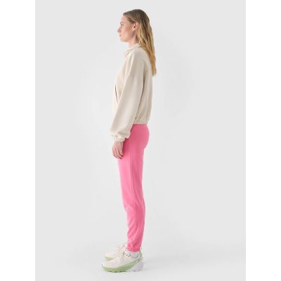 3. Women's jogger sweatpants 4F 4FWAW24TTROF0925-54S