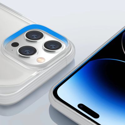 12. Raptic X-Doria Slim Case iPhone 14 Pro Max back cover transparent