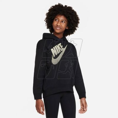 3. Sweatshirt Nike NSW OS PO Hoodie Jr DZ4620 010