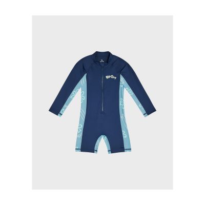 Boys' Lycra RIP CURL Ride The Wave Upf L/S Sp-Boy blue