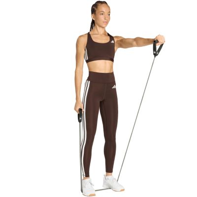 6. Women's adidas Optimé Essentials 7/8 Leggings Brown KC2947