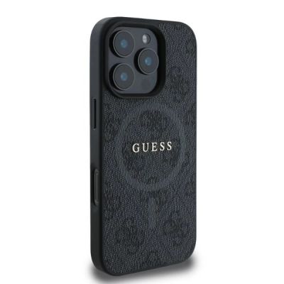 2. Guess 4G Ring Classic Logo MagSafe case for iPhone 16 Pro - black