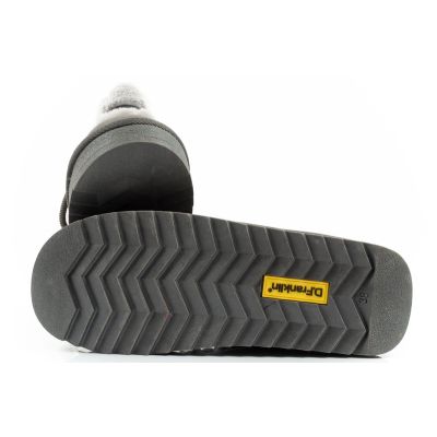 9. D.Franklin women's winter snow boots, fashionable fur lining, gray