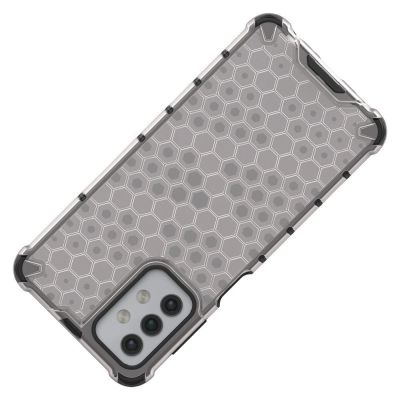 9. Honeycomb Case armor cover with TPU Bumper for Samsung Galaxy A32 5G transparent