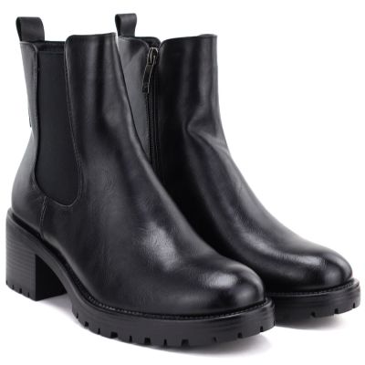 4. Women's ankle boots, insulated, black, Potocki SZ12742