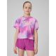 Girls' quick-drying sports T-shirt 4F 4FJRSS26TFTSF2394-90A