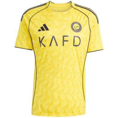 2. adidas Men's Al Nassr FC 2025/2026 Home Jersey Yellow JN7982