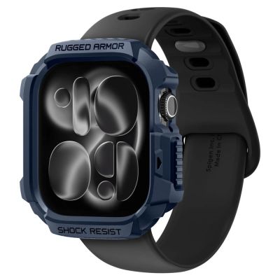 3. Spigen Rugged Armor Case for Apple Watch 42mm - Navy Blue